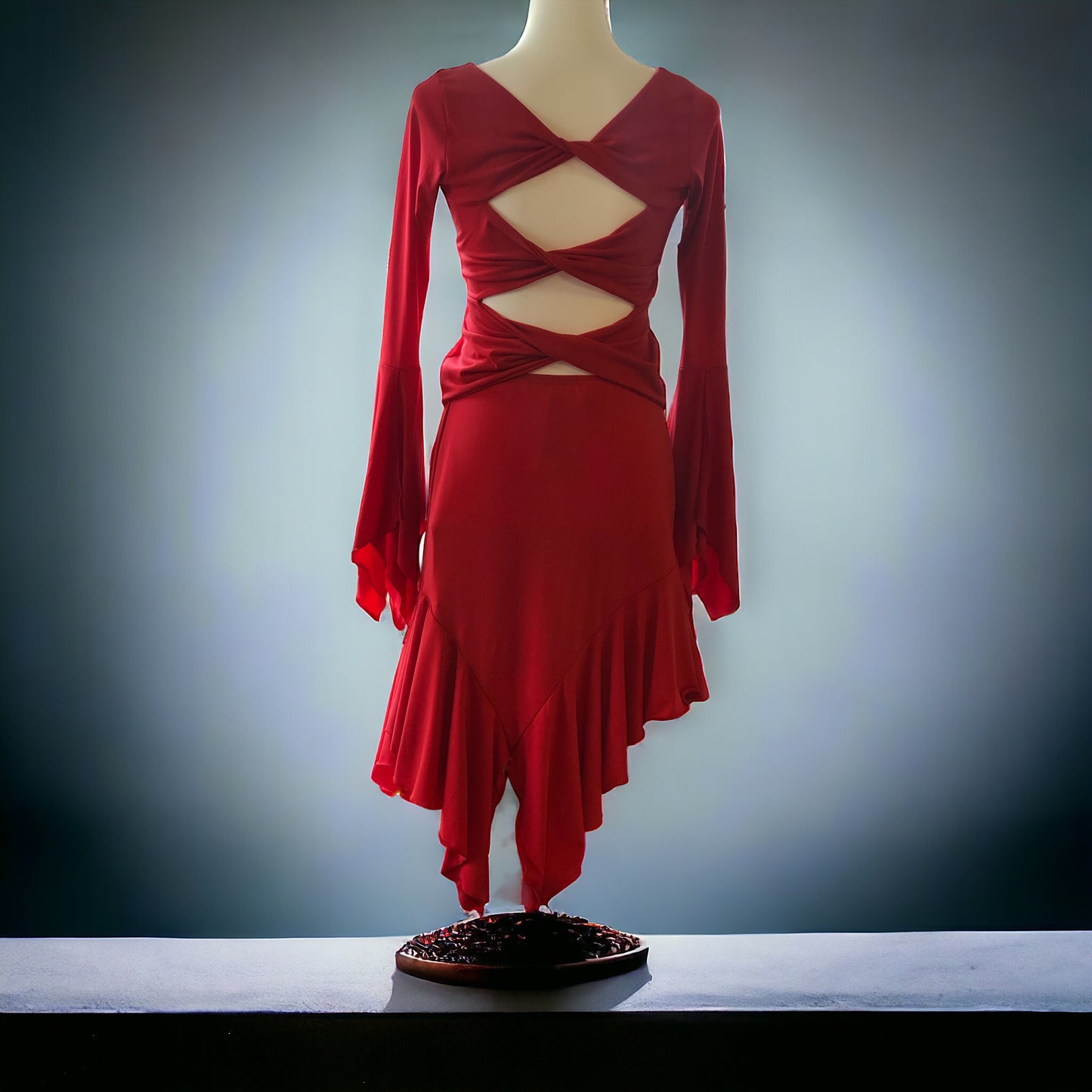 Capezio Ruffle Asymmetrical Skirt