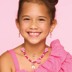 Sweet Petite Necklace- Crystal Ballet Shoe - Studio Dance Wear