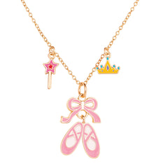 Charming Whimsy Necklace & Earring Gift Set- Ballet Shoes - Studio Dance Wear