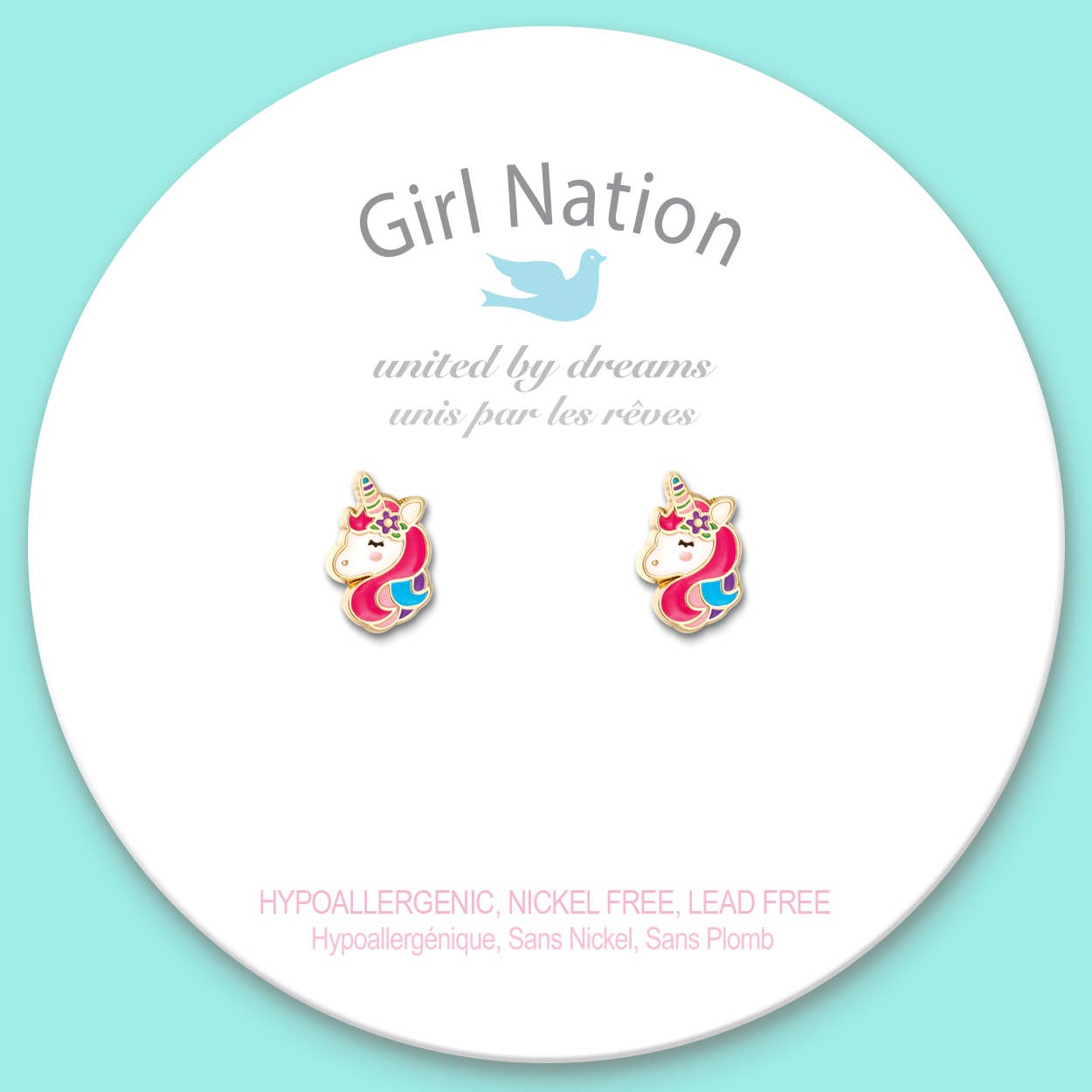 Unicorn Dreams Cutie Stud Earrings - Studio Dance Wear