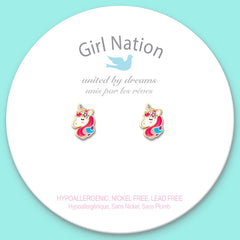 Unicorn Dreams Cutie Stud Earrings