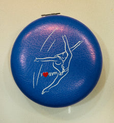 "I Love Gym" Gymnast Pocket Mirror