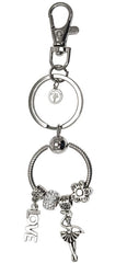 💖 

“Love to Dance” Crystal Ballerina Keyring