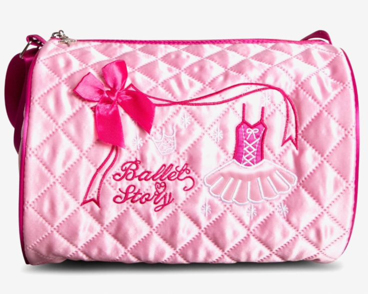 Capezio Childs Embroidered Barrel Bag - Studio Dance Wear