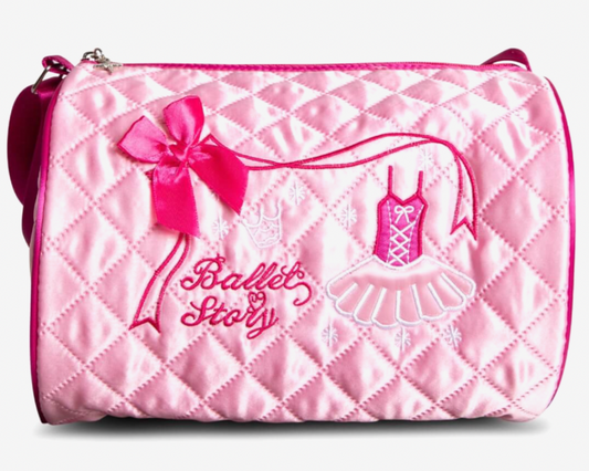 Capezio Childs Embroidered Barrel Bag - Studio Dance Wear