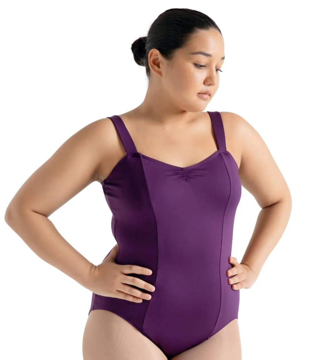 Capezio Wide Strap Cami Leotard SE1012W Plus Size - Studio Dance Wear