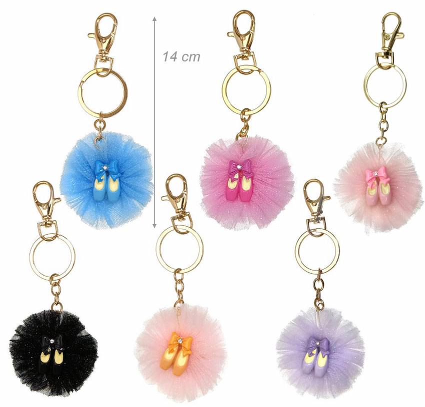 Tutu Keyring With Pointe Shoes - Studio Dance Wear