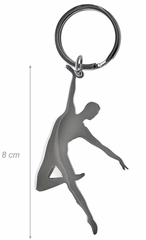 Male Dancer Keyring