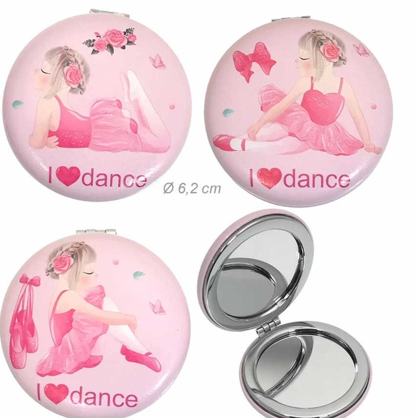 "I Love Dance" Compact Mirror