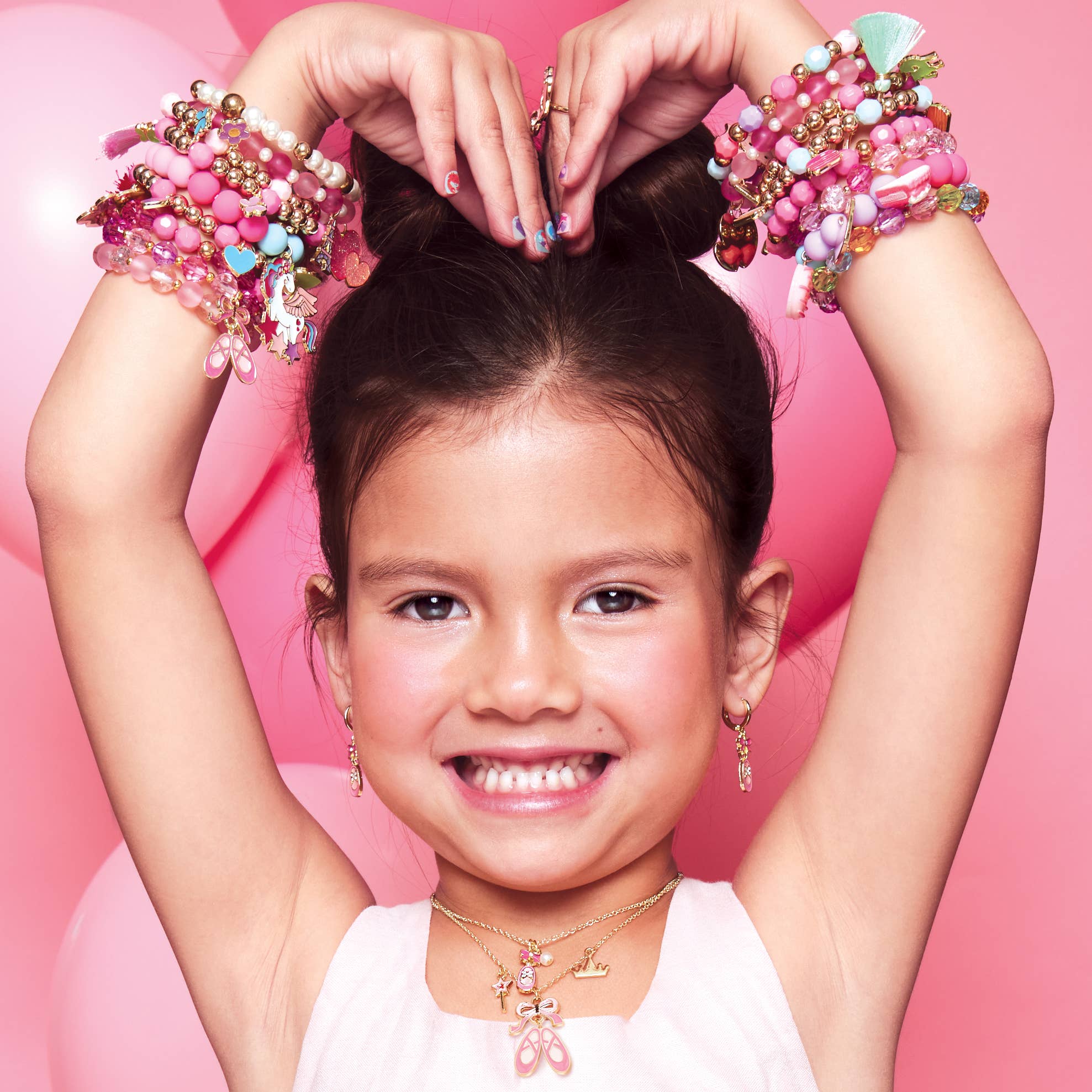 Sweet Petite Necklace- Crystal Ballet Shoe - Studio Dance Wear