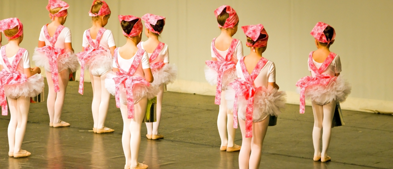 Girls Ballet Tights - Grishko Children's Ballet Tights - Turning