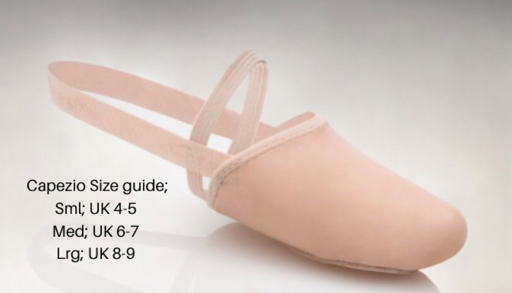 Capezio Leather Pirouete II Half Shoe H062