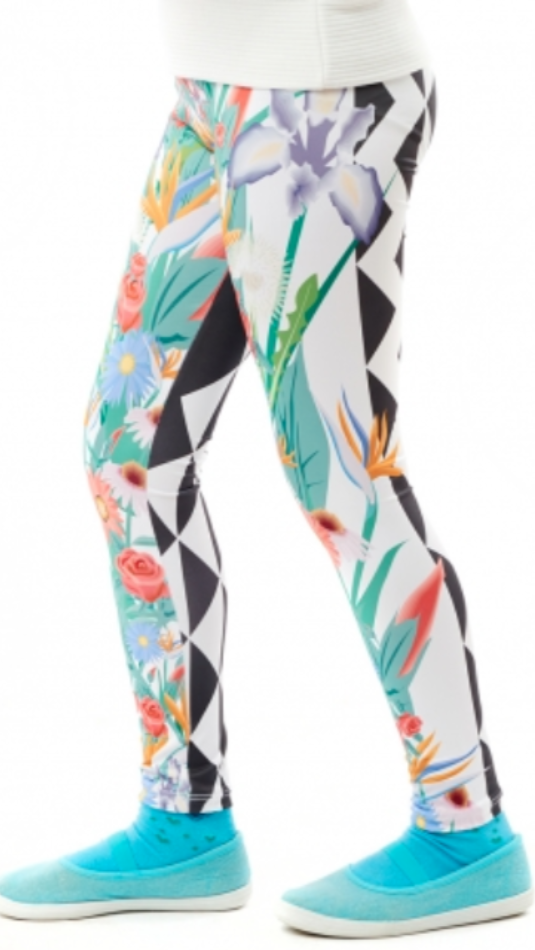 Leg Code Girls Leggings Flowers in Style