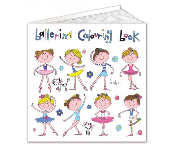 Rachel Ellen Designs Ballerina Colouring Book