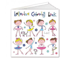 Rachel Ellen Designs Ballerina Colouring Book