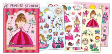 Rachel Ellen Designs Princess Sticker Book