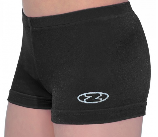 THE ZONE Smooth Velour Hipster Gymnastic Shorts Z2000